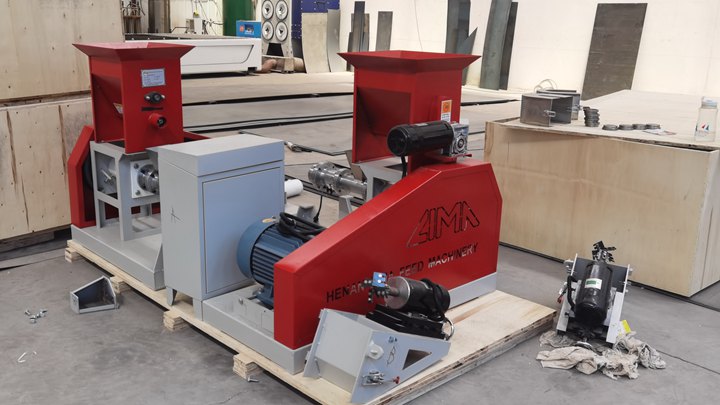 wet type Trout feed extruder machine parts in Kenya